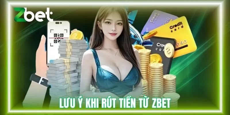 Lưu ý khi rút tiền từ Zbet 
